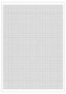 Foglio a quadretti neri 2 mm